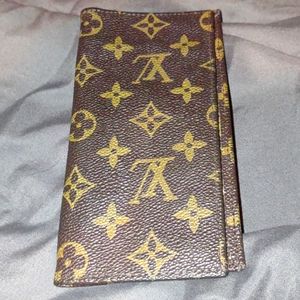 Louis Vuitton Checkbook Cover